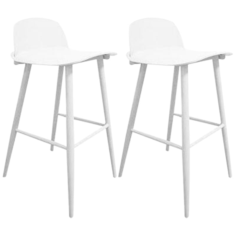 Taburete de bar de estilo escandinavo con asiento cuadrado para barra de cocina