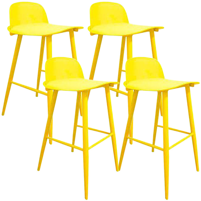 Taburete de bar de estilo escandinavo con asiento cuadrado para barra de cocina