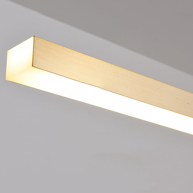 Zeitgenössische Küchenheize helle lineare hängende Deckenleuchte 1 Licht 1 Licht