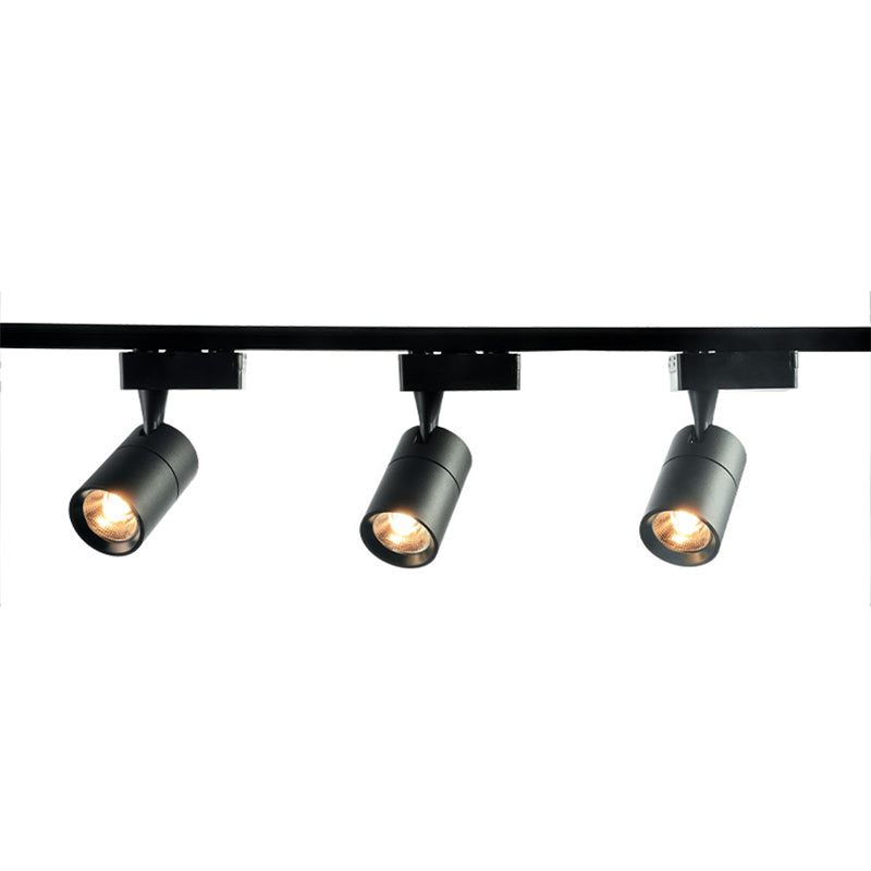 Plafonnier LED sur Rail de forme cylindrique, montage encastré en aluminium de Style Simple et moderne pour le salon