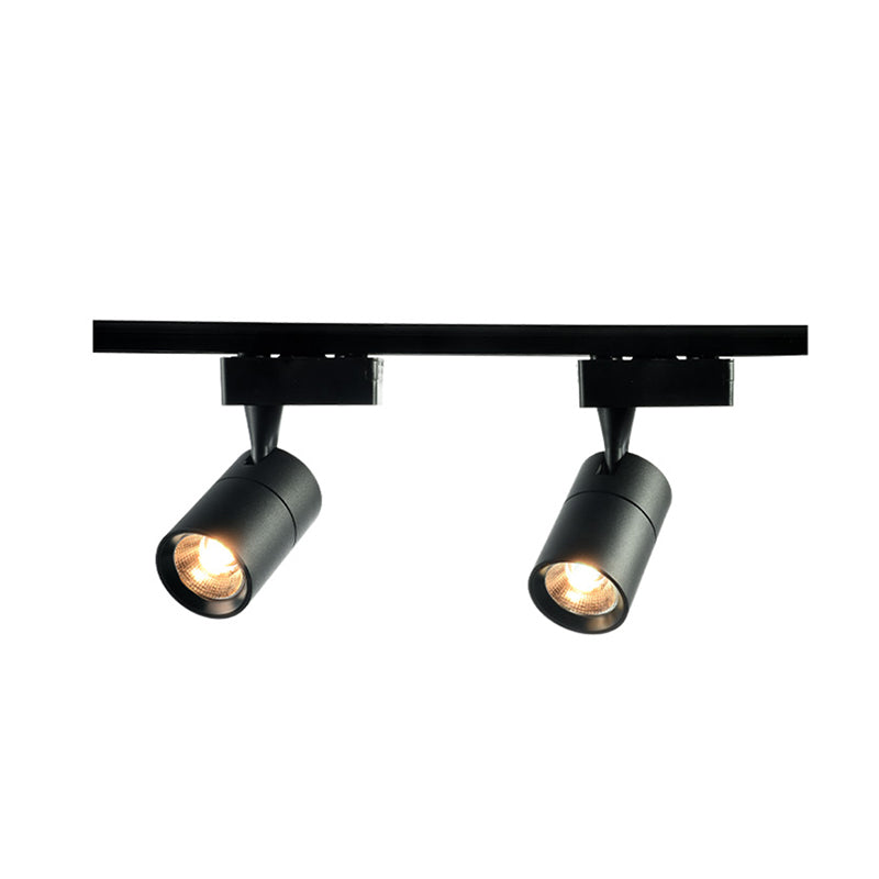 Plafonnier LED sur Rail de forme cylindrique, montage encastré en aluminium de Style Simple et moderne pour le salon