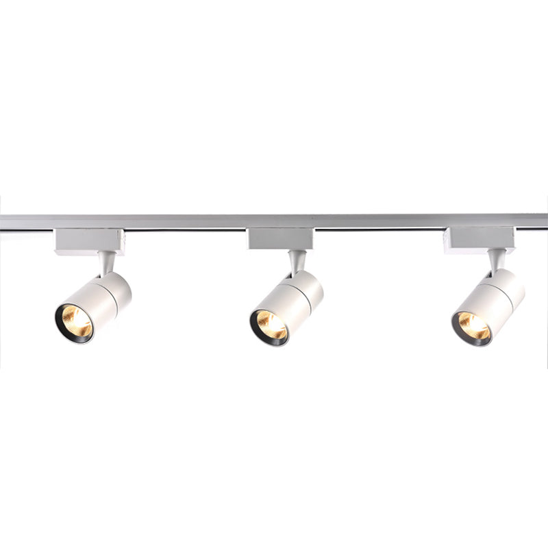 Plafonnier LED sur Rail de forme cylindrique, montage encastré en aluminium de Style Simple et moderne pour le salon