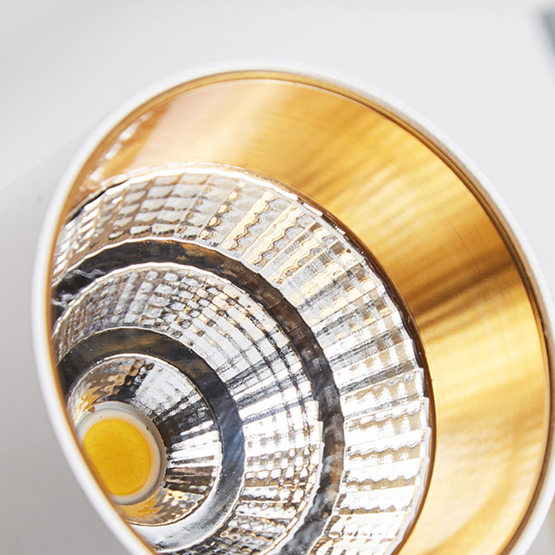 Plafonnier LED sur Rail de forme cylindrique, montage encastré en aluminium, Style Simple et moderne, pour salle à manger