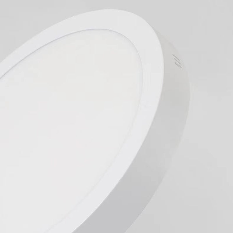 Geometry Shape LED Ceiling Lamp Modern Simple Style Aluminium 1 Light Flush Mount for Corridor