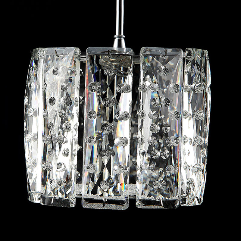 Contemporary Pendant Lights Cylinder Island Lighting Ideas Crystal for Kitchen Island