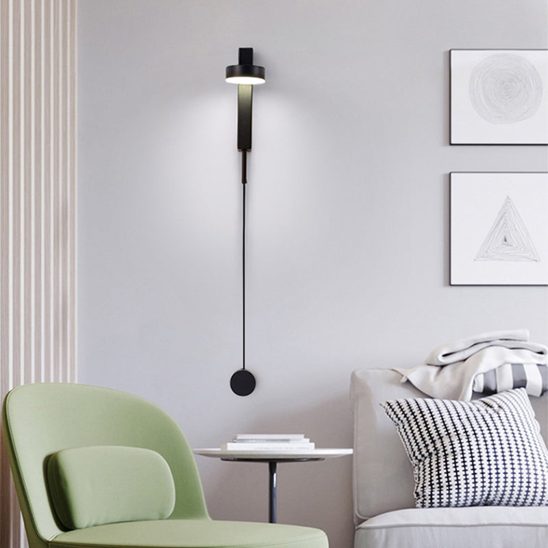 Metall runde Formwandbeleuchtung moderne 1-Licht-Wandmontageleuchte