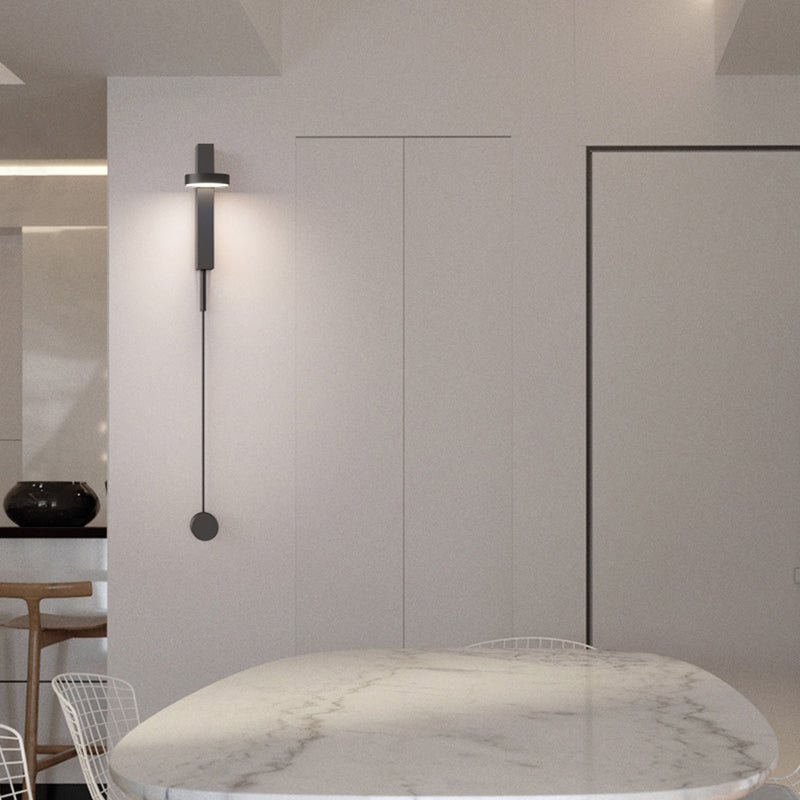 Metall runde Formwandbeleuchtung moderne 1-Licht-Wandmontageleuchte