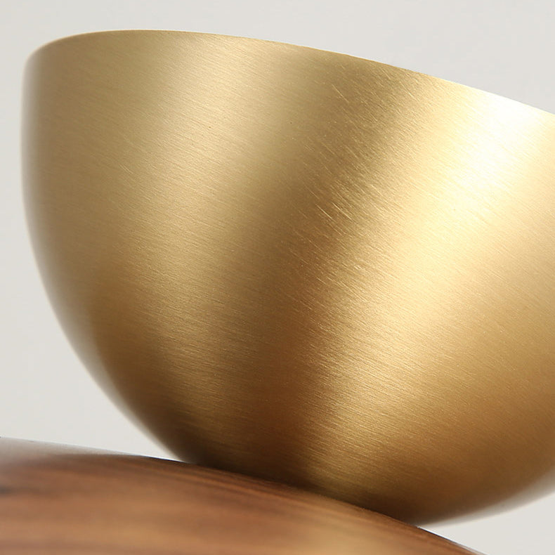 Holzkugel Wandleuchte moderne Stil 1 leichte Wandmontagelampen