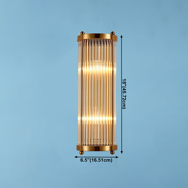 Crystal Linear Wall Sconce Lights Modern Multi Lights Multi Lights Lampes murales