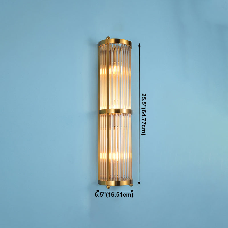 Crystal Linear Wall Sconce Lights Modern Multi Lights Multi Lights Lampes murales