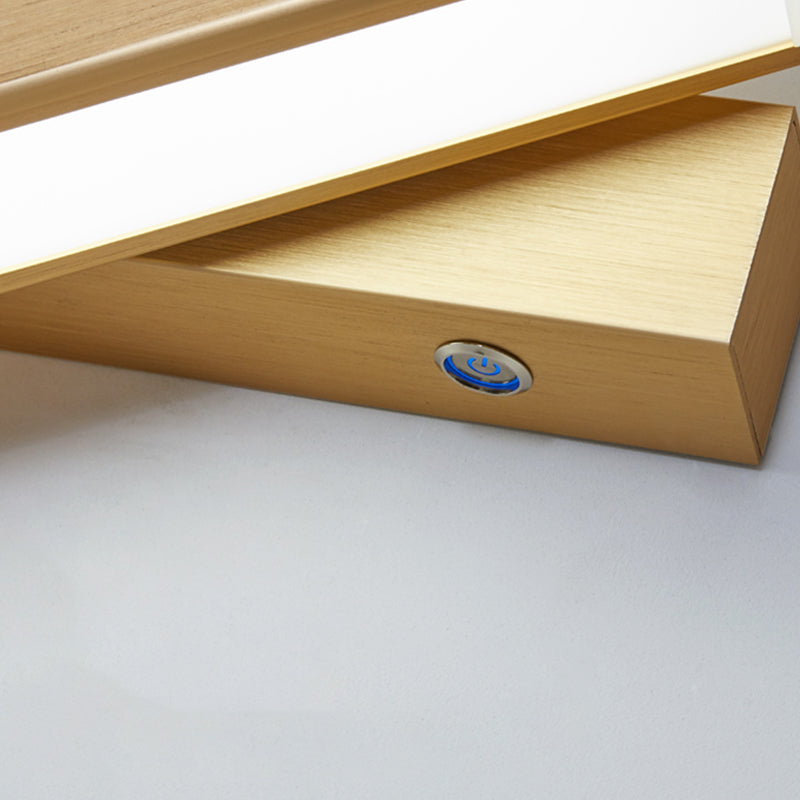 Moderner Stil quadratischer Schatten Wandleuchte Metal 1 Leichte Wandmontage Beleuchtung