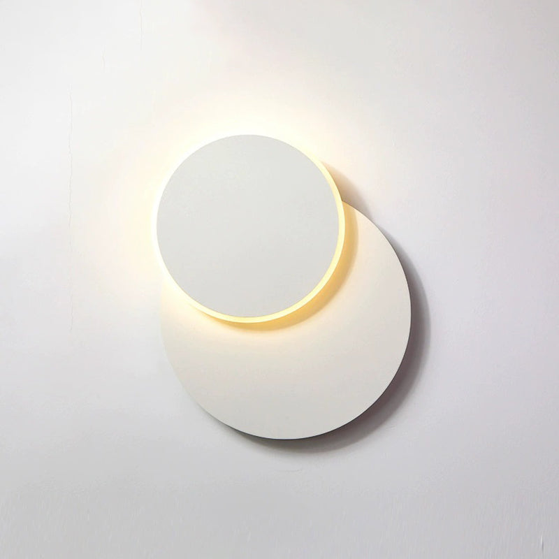 Geometrische Form Metallwandbeleuchtung moderner Stil 1 Licht Wandleuchte Leuchte