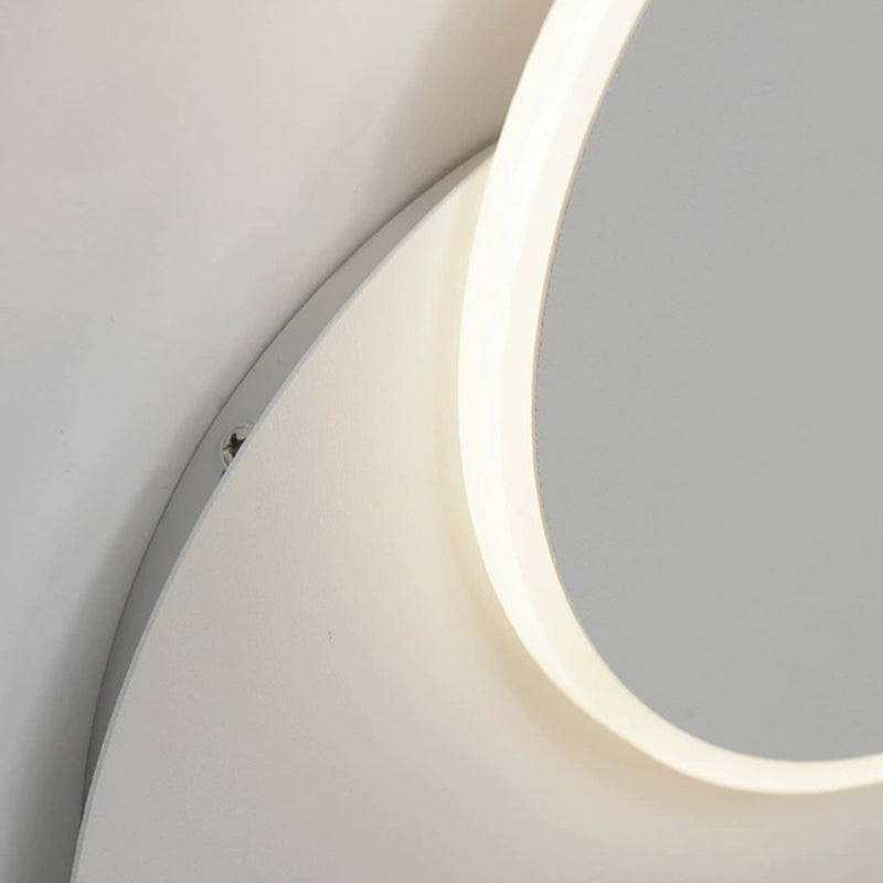 Geometrische Form Metallwandbeleuchtung moderner Stil 1 Licht Wandleuchte Leuchte