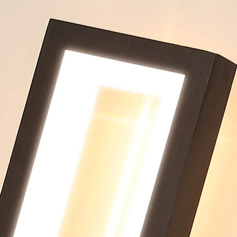 Forme carrée 1 éclairage mural clair