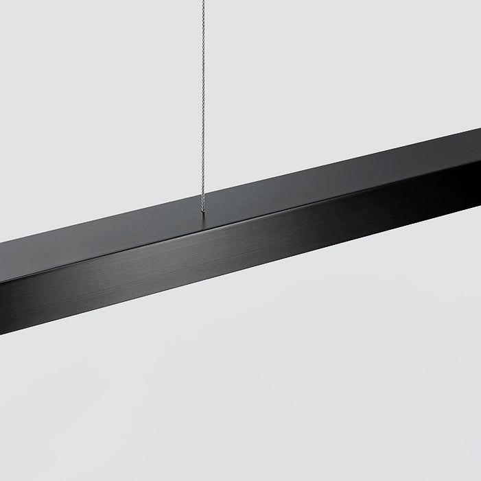 Zeitgenössische Küche Anhänger Leichtes lineares Metall 1 Light Island Lighting Idee