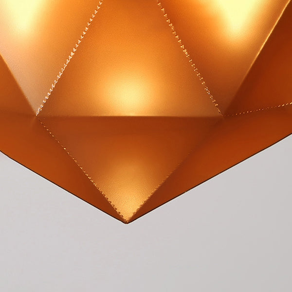 Forme de bol en métal Lumières suspendues de style moderne 1 Tête Hanging Mount Fixture pour le restaurant