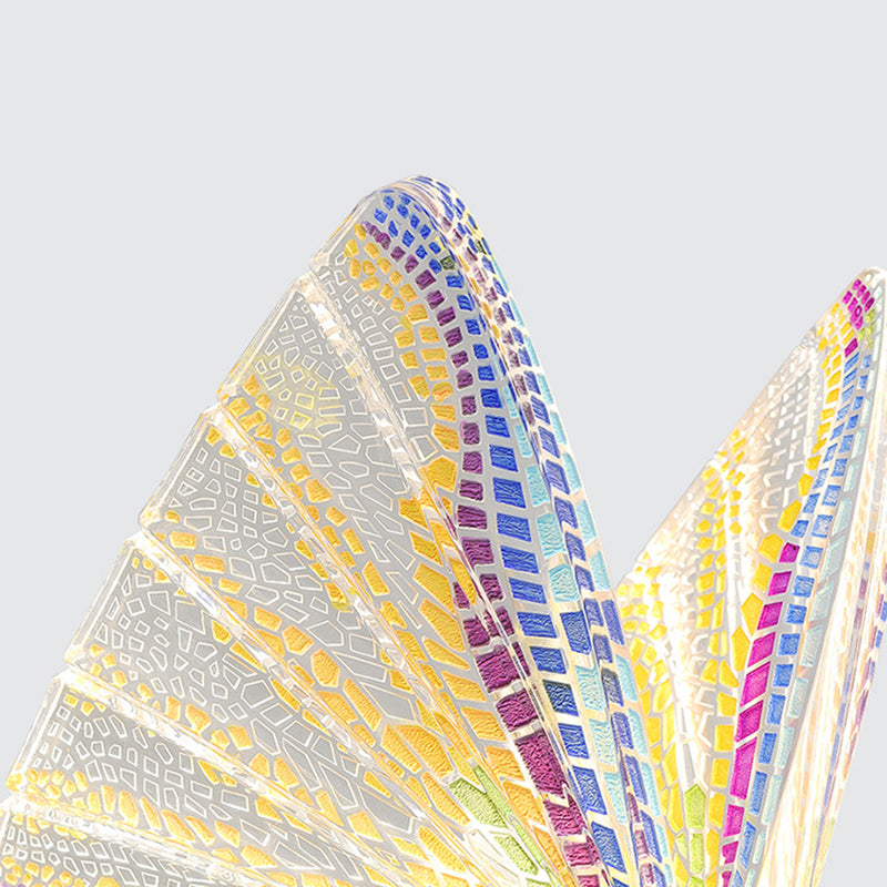 Métal Butterfly Shade Hanging Lights Modern Style 1 Light Hanging Mount Fixture For Dining Room