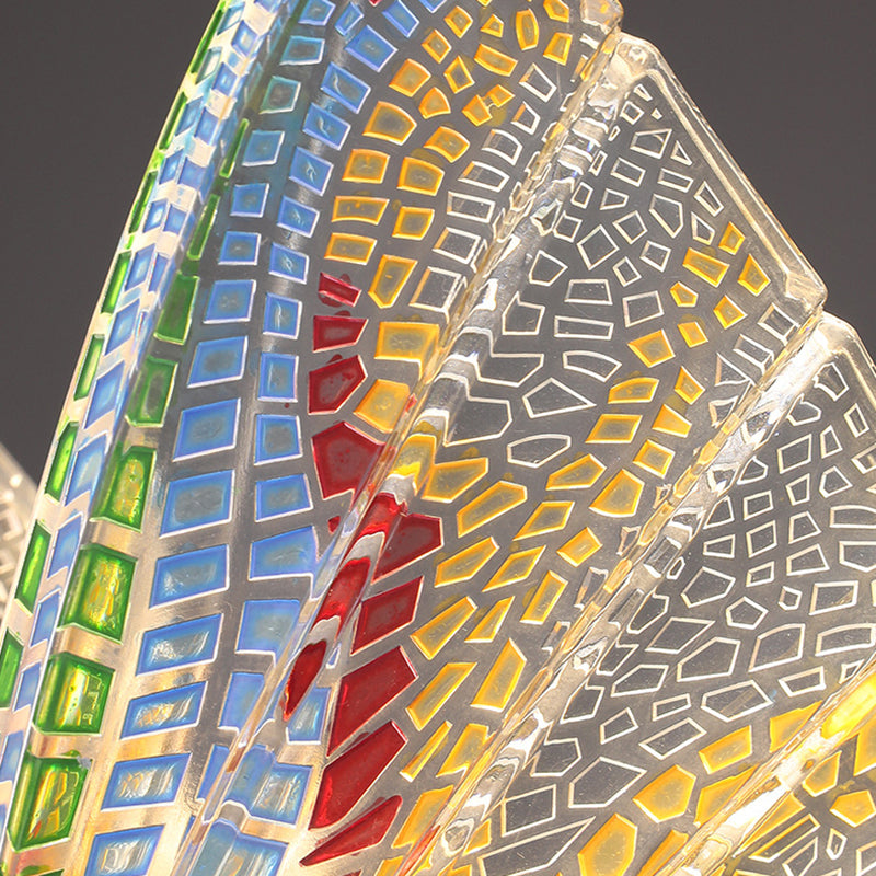 Métal Butterfly Shade Hanging Lights Modern Style 1 Light Hanging Mount Fixture For Dining Room