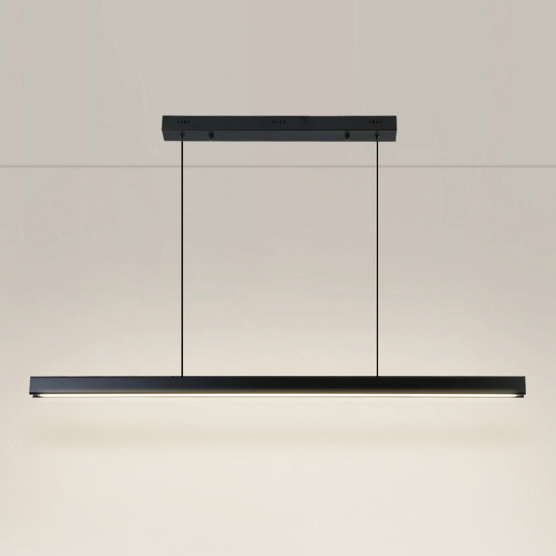 Gerade Form Island Light Modern 1 leichte LED Hängende Licht für Wohnzimmer