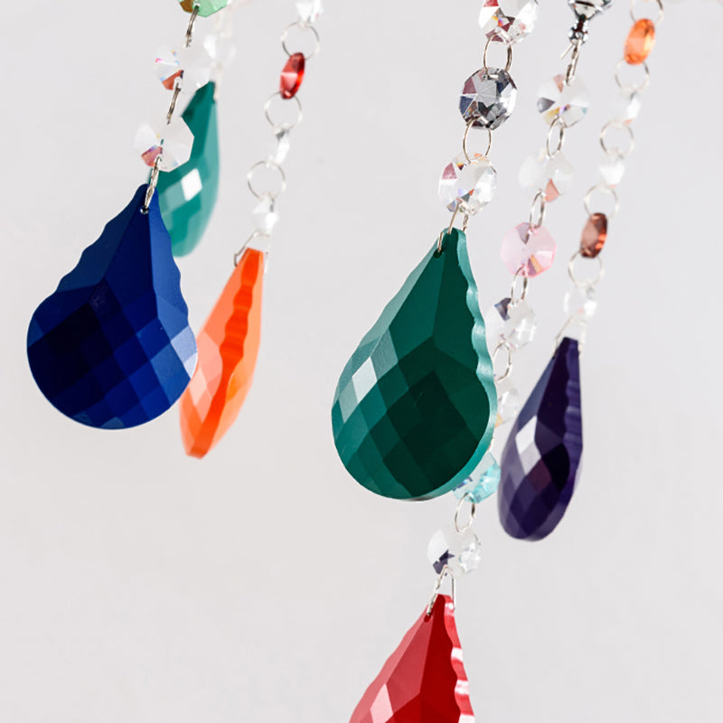 European Style Crystal Chandelier Candle Pendant Lighting Fixtures for Child Room