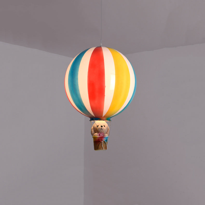 Hot Air Balloon Pendant Lighting 1-Light Kindergarten Ceiling Lamp(without doll)