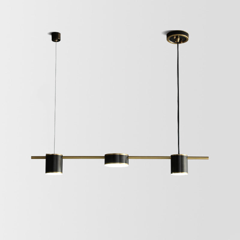 Multi Light Dining Room Island Chandelier Lights Postmodern Metal LED Island Lighting