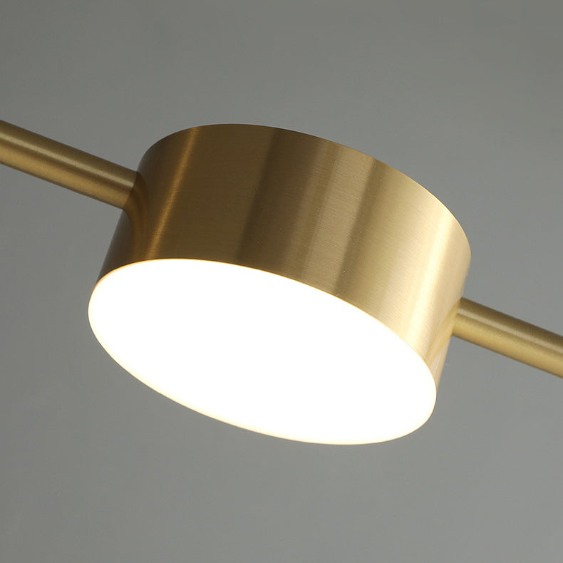 Éclairage de lustre Island Multi Light Room Island Lights Postmodern Metal LED