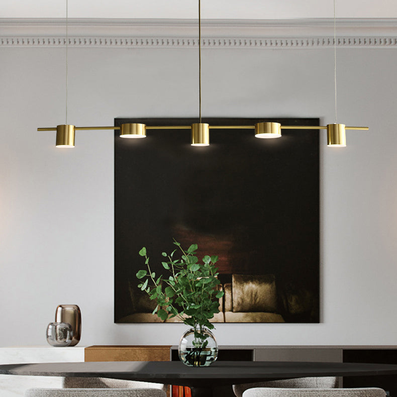 Éclairage de lustre Island Multi Light Room Island Lights Postmodern Metal LED