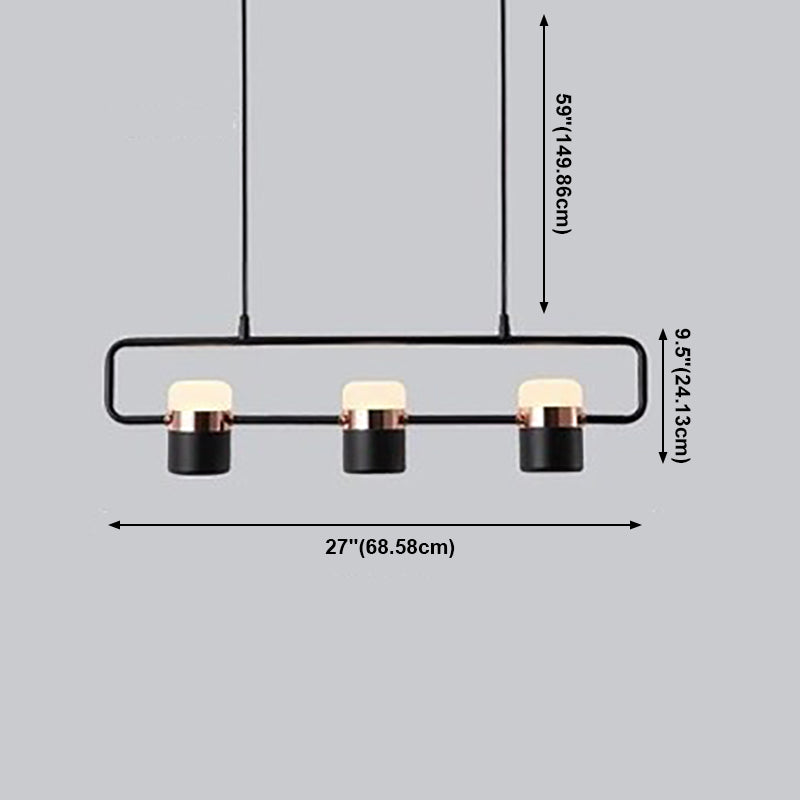 Simple Modern Ceiling Chandelier Multi Light Pendant Light for Dining Room