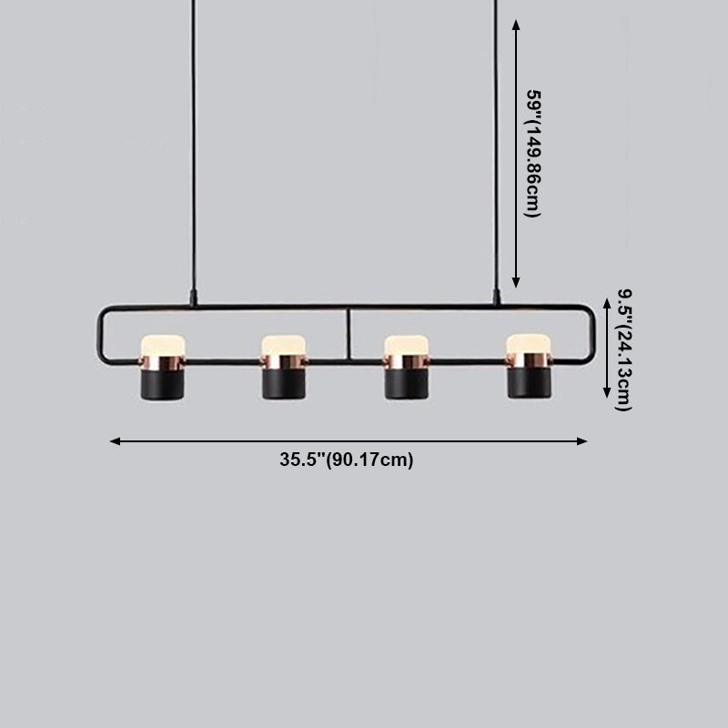 Simple Modern Ceiling Chandelier Multi Light Pendant Light for Dining Room