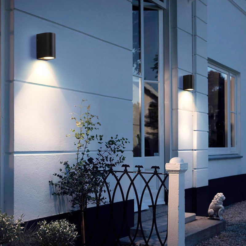 Einfache Wandmontage Lampe Nordic Moderne LED Wandleuchte für Innen im Freien im Freien