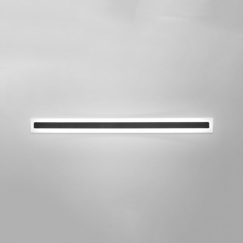 LAMPE MUR MUR simple Nordique LED moderne Long Strip Wall Lampe Forme pour le salon