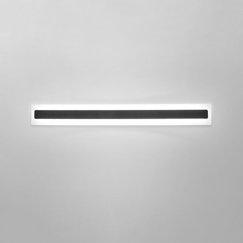 LAMPE MUR MUR simple Nordique LED moderne Long Strip Wall Lampe Forme pour le salon