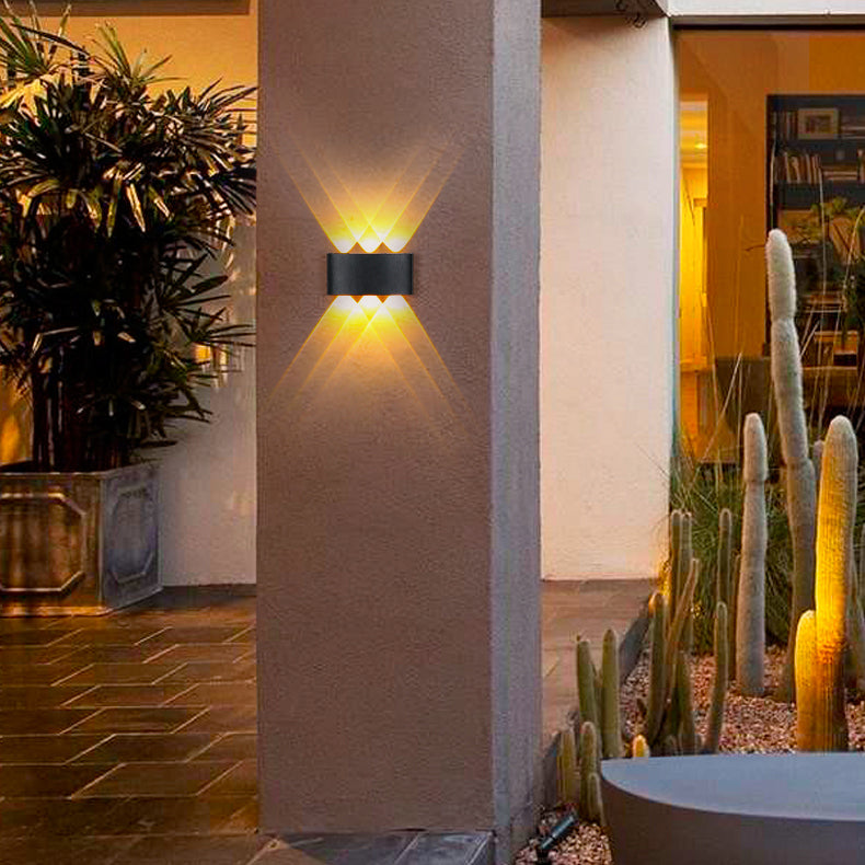 Einfache Wandhalterung helles nordisches modernes LED -Wandleuchtenlampenvorrichtung für Wohnzimmer