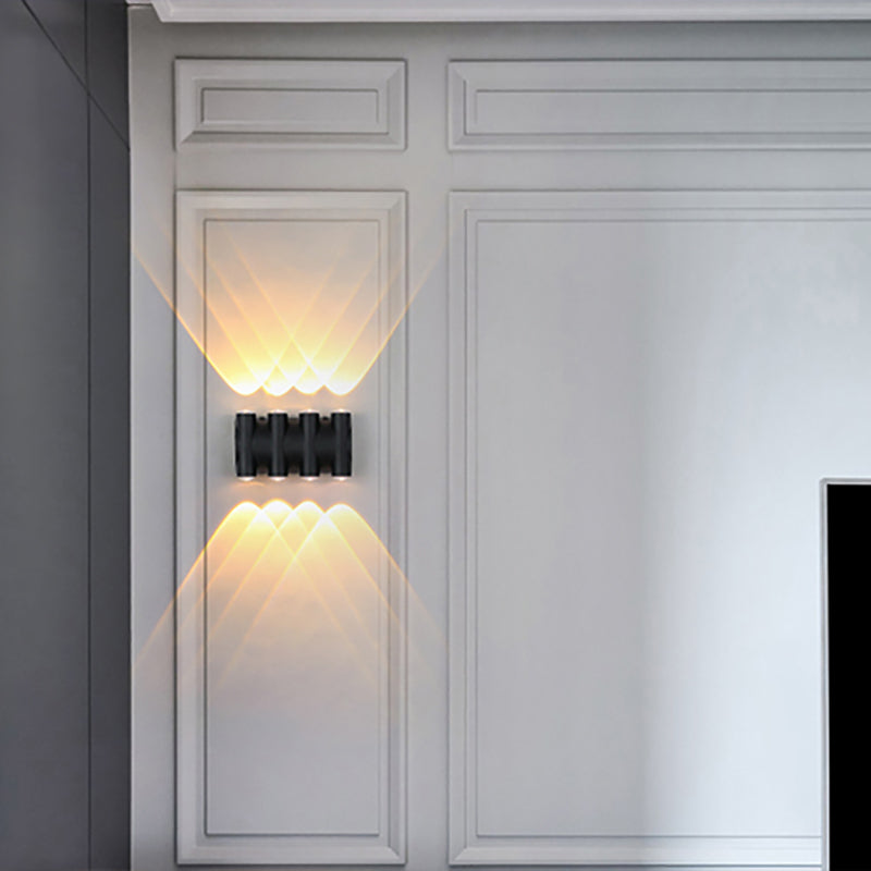 Einfache Wandhalterung helles nordisches modernes LED -Wandleuchtenlampenvorrichtung für Wohnzimmer