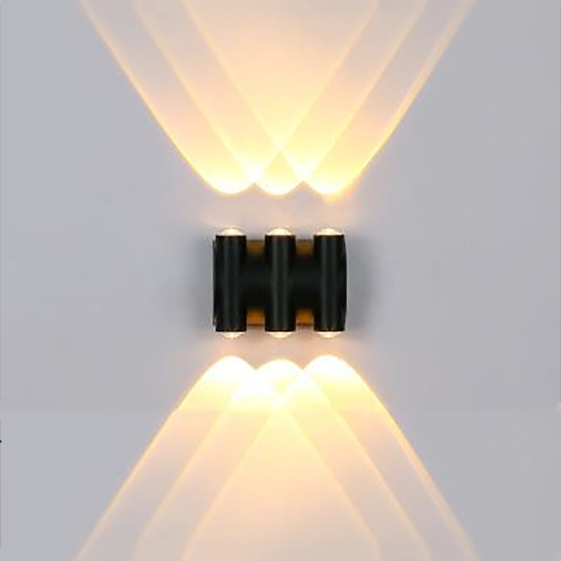 Einfache Wandhalterung helles nordisches modernes LED -Wandleuchtenlampenvorrichtung für Wohnzimmer