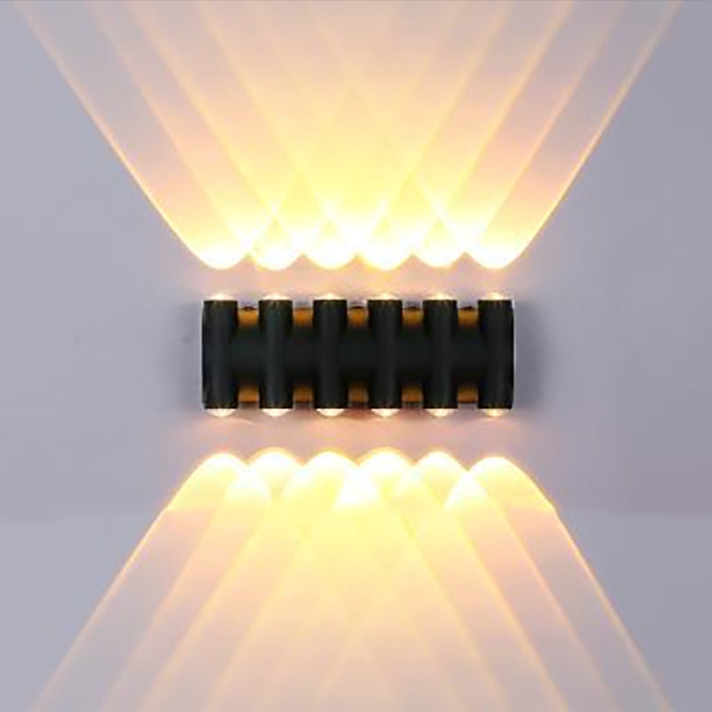 Einfache Wandhalterung helles nordisches modernes LED -Wandleuchtenlampenvorrichtung für Wohnzimmer