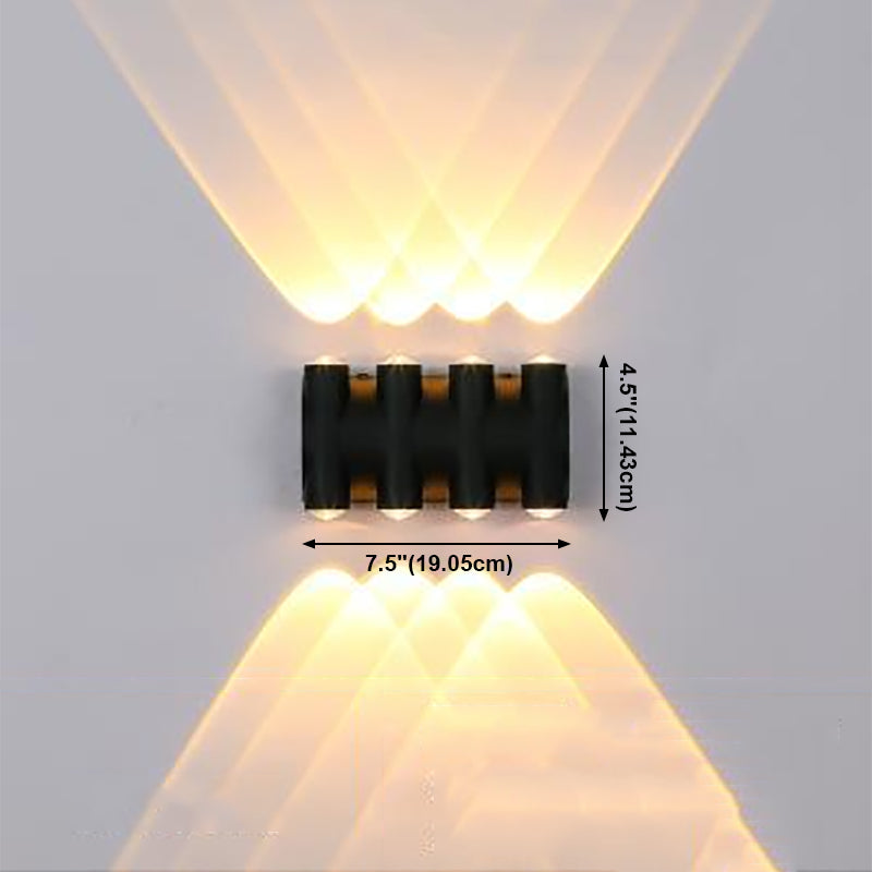 Einfache Wandhalterung helles nordisches modernes LED -Wandleuchtenlampenvorrichtung für Wohnzimmer