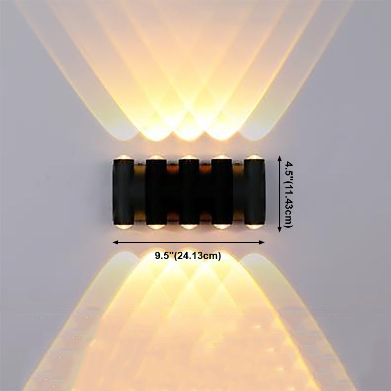 Einfache Wandhalterung helles nordisches modernes LED -Wandleuchtenlampenvorrichtung für Wohnzimmer