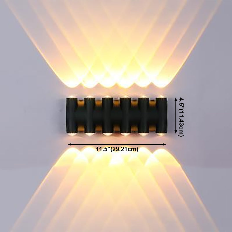 Einfache Wandhalterung helles nordisches modernes LED -Wandleuchtenlampenvorrichtung für Wohnzimmer