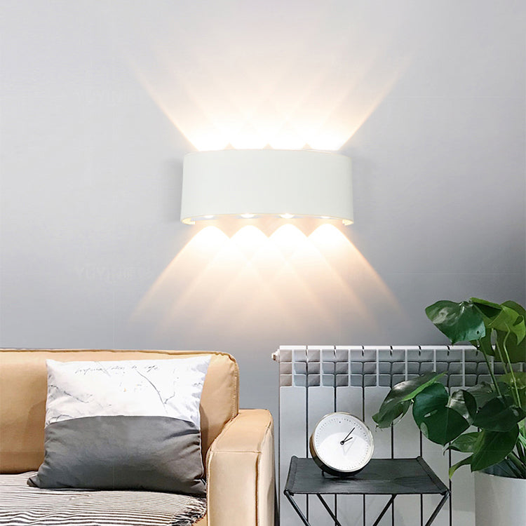 Rechteck Wandmontage Licht Nordic Modern Led Wandleuchte Leuchte für Wohnzimmer