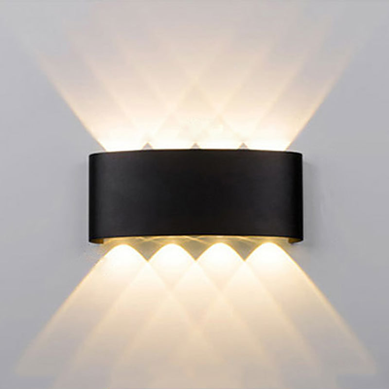 Rechteck Wandmontage Licht Nordic Modern Led Wandleuchte Leuchte für Wohnzimmer