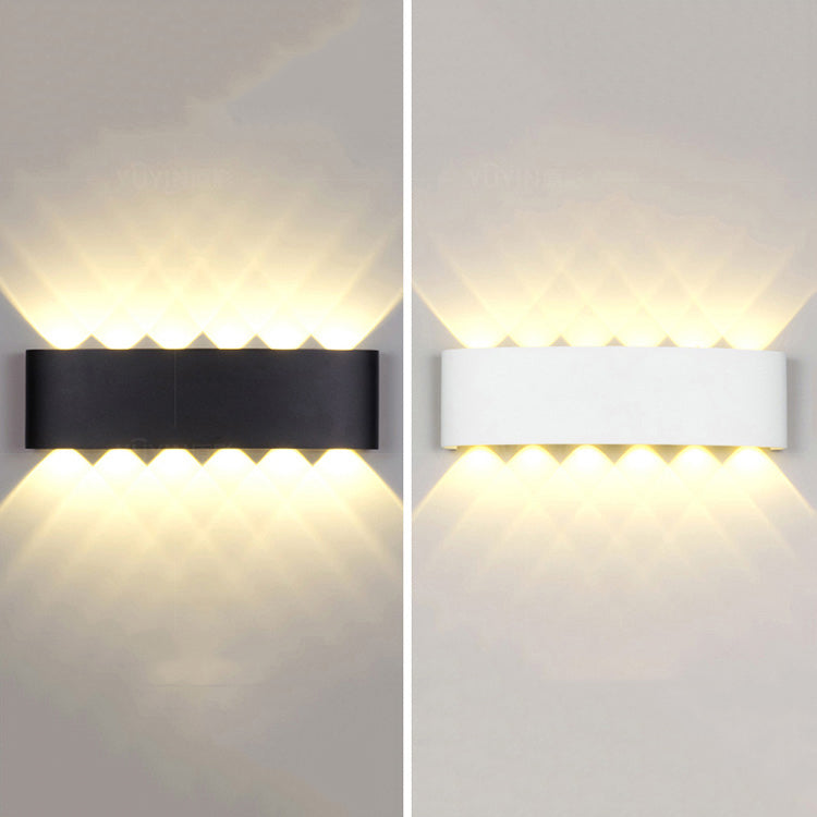 Rechteck Wandmontage Licht Nordic Modern Led Wandleuchte Leuchte für Wohnzimmer