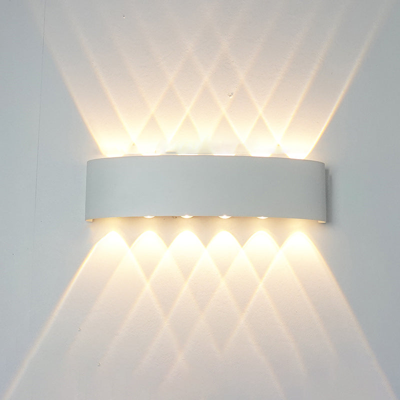 Rechteck Wandmontage Licht Nordic Modern Led Wandleuchte Leuchte für Wohnzimmer
