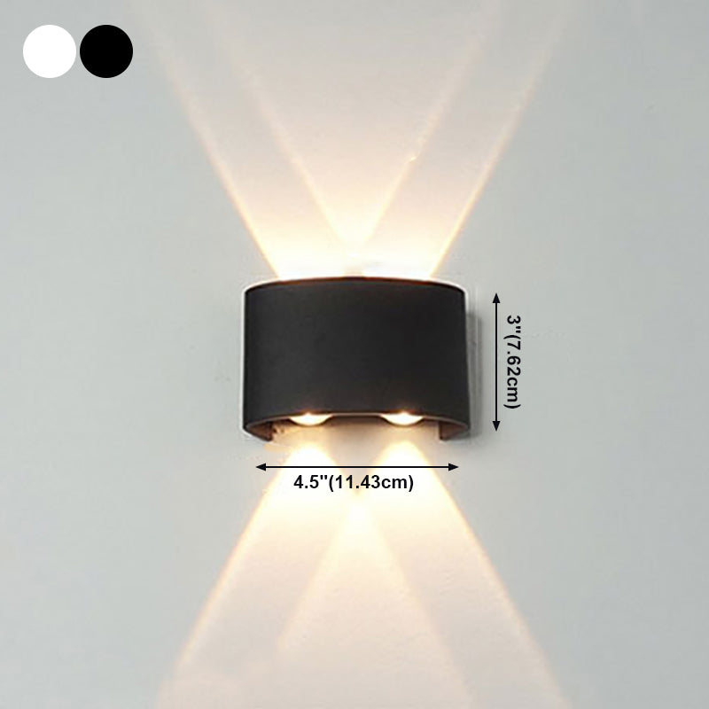 Rechteck Wandmontage Licht Nordic Modern Led Wandleuchte Leuchte für Wohnzimmer