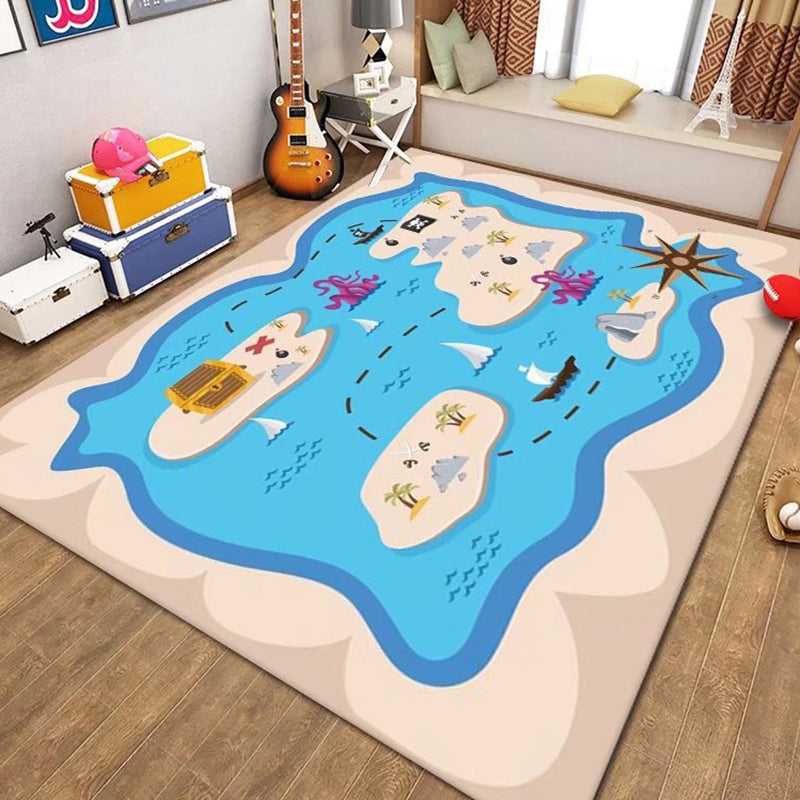 Alfombra del juego alfombra moderna alfombra de poliéster lavable alfombra interior para la decoración del hogar