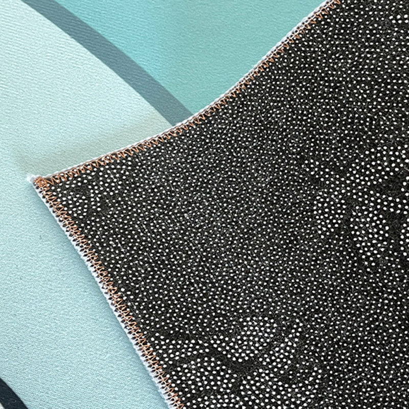Tapis de tapis de zone moderne de couleur lumière polyester
