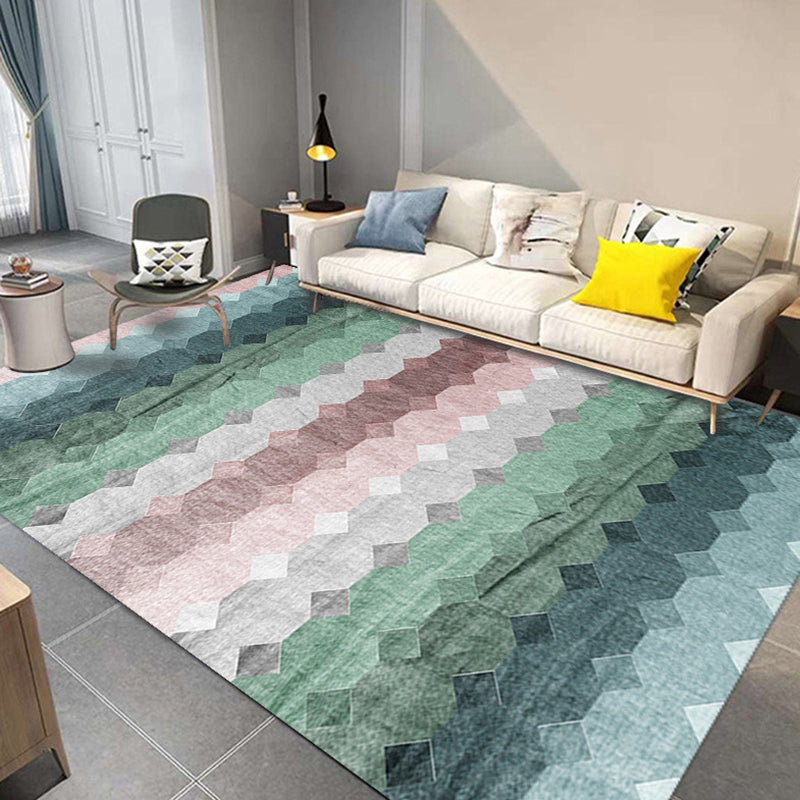 Traditionele tribale vloerkleed tapijtvlekbestendig binnenvleed voor woningdecoratie