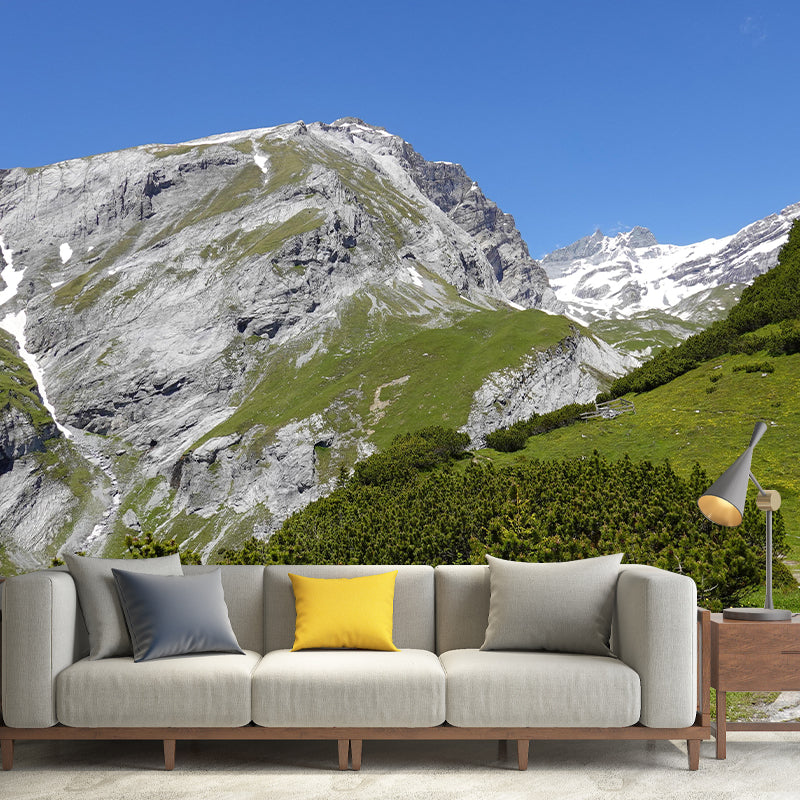 Mountain Landscapes Mural Eco-friendly Wallpaper for Decoration