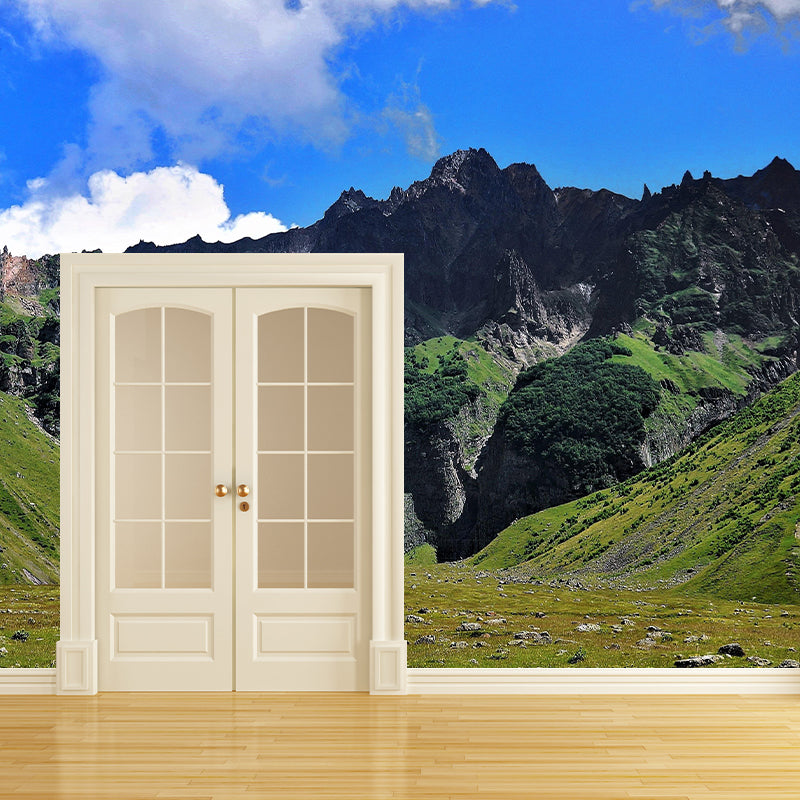 Mountain Landscapes Mural Eco-friendly Wallpaper for Decoration